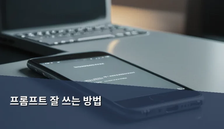 AI 시대의 생산성을 높이는 프롬프트 잘 쓰는 방법 가이드
