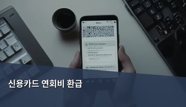 신용카드 연회비 환급 조건과 신청 방법 가이드