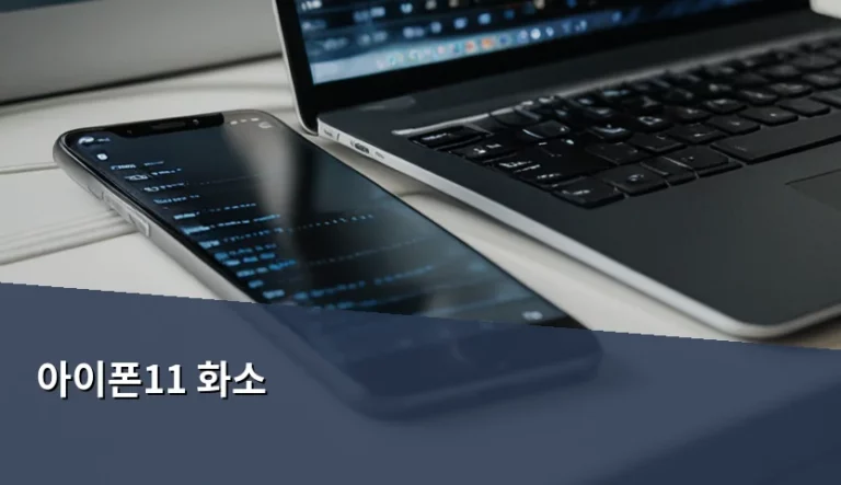 아이폰11 화소 성능과 카메라 실사용 팁 분석