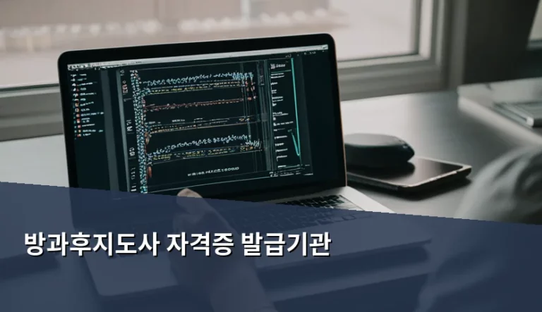 방과후지도사 자격증 발급기관 확인 방법과 취득 팁